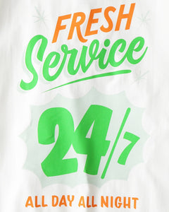 CORPORATE PRINTED S/S TEE “ALL DAY ALL NIGHT”