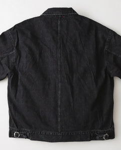 SELVAGE DENIM ZIP JACKET