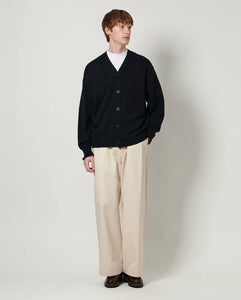 COTTON SATIN BAGGY PANTS
