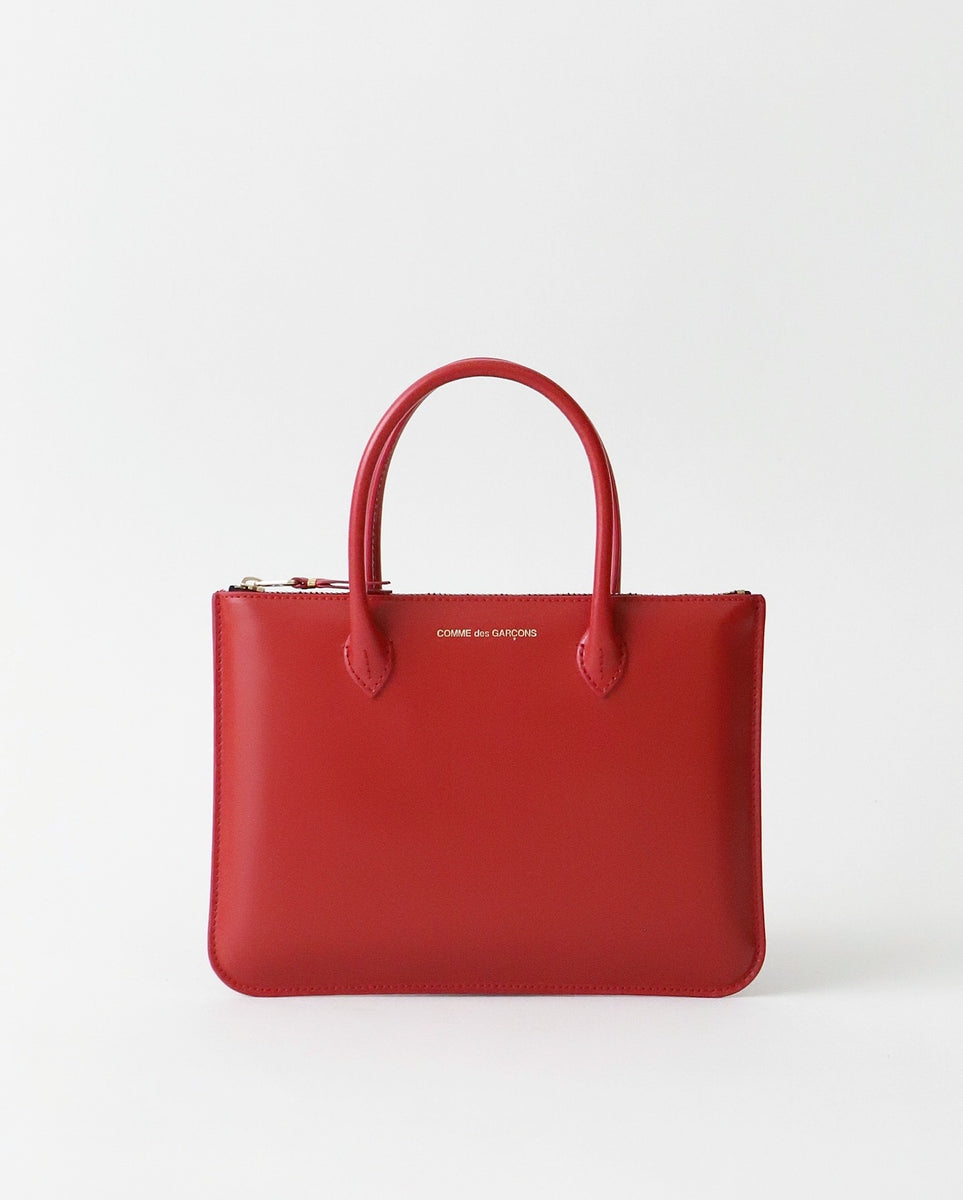 Wallet COMME des GARCONS ZIP LARGE POUCH WITH HANDLE – NCNR WEB STORE