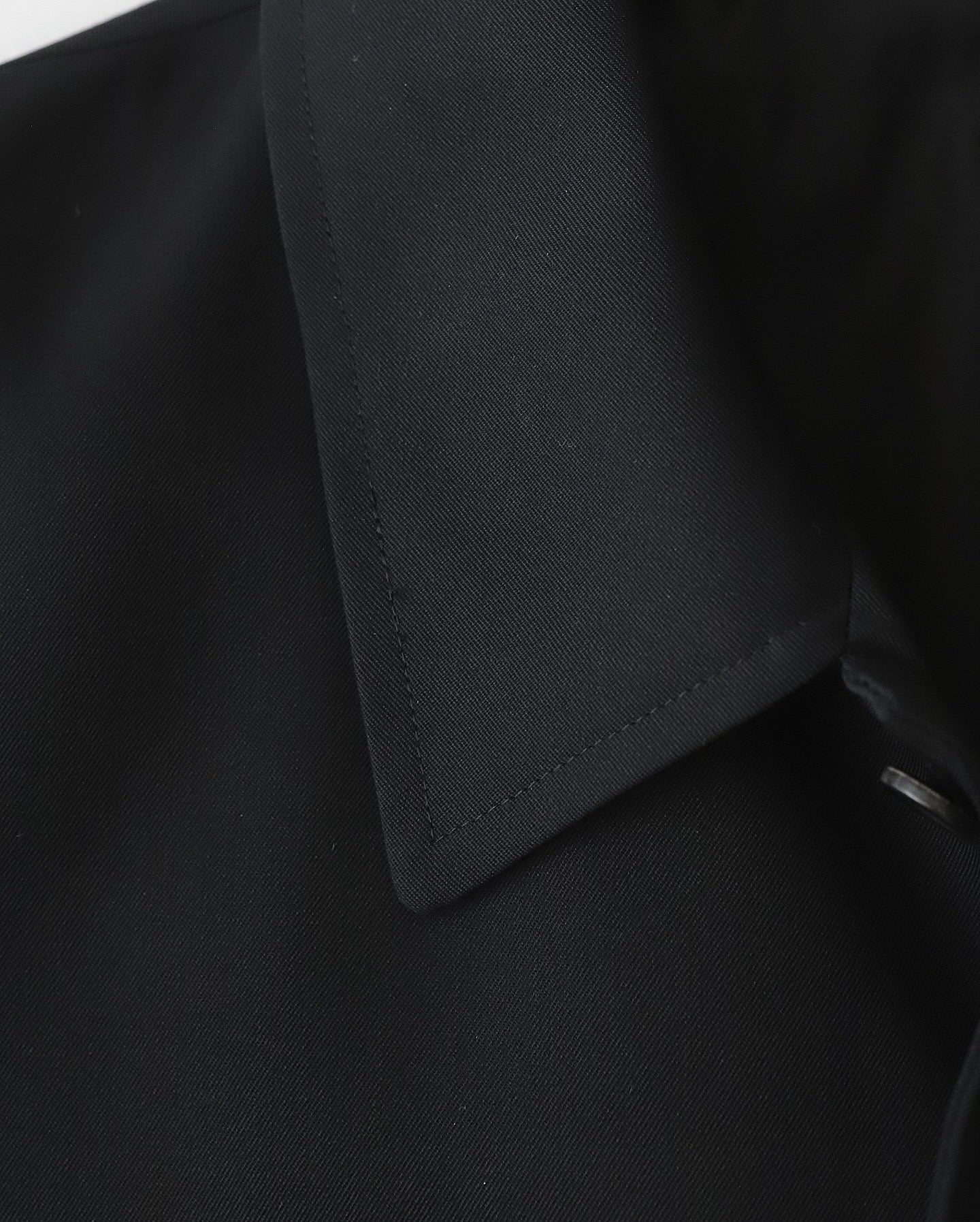 SCALE OFF WOOL BALMACAAN COAT