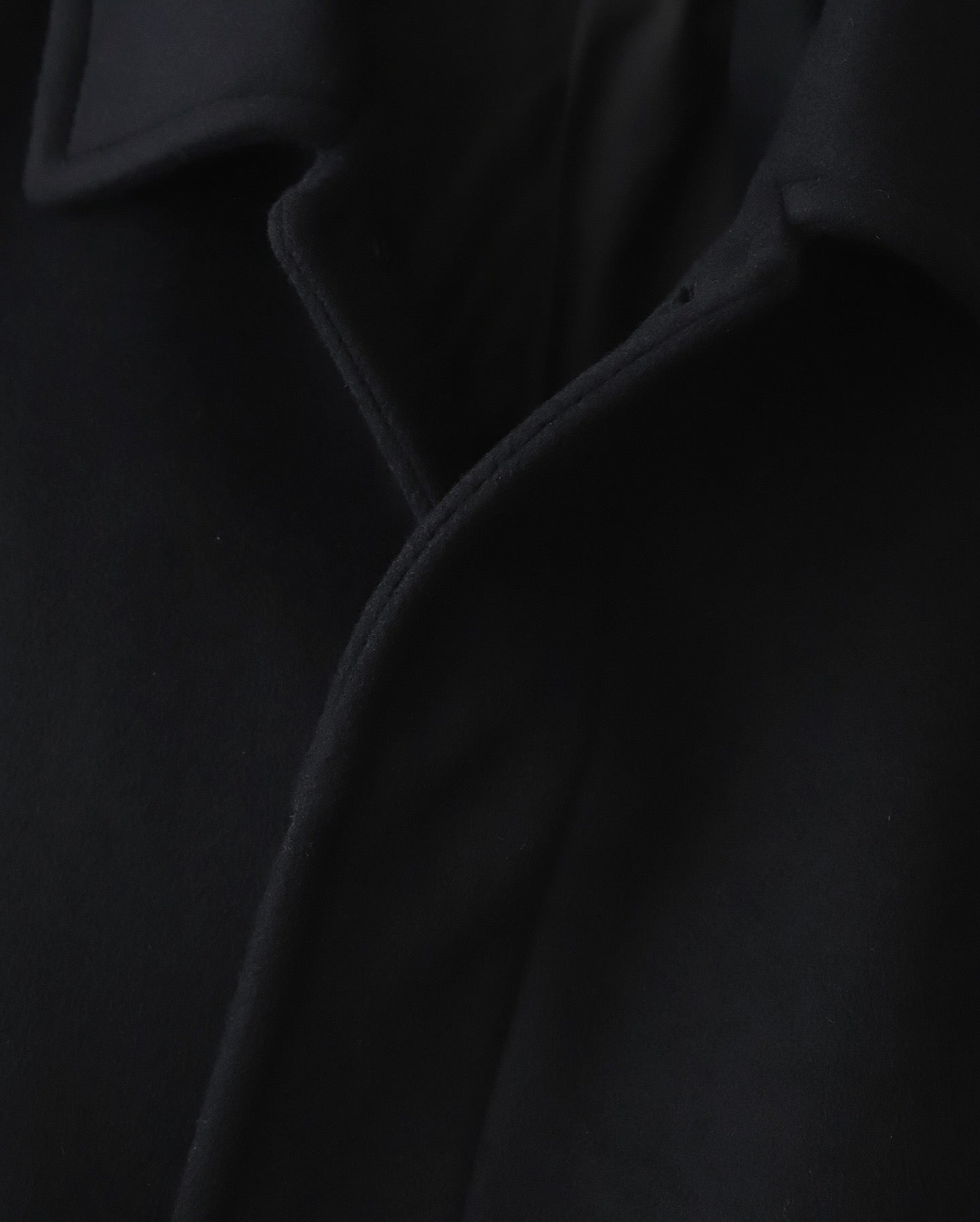 LIGHT MELTON OVERSIZED COAT