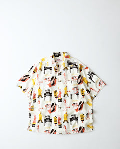 SOUVENIR SHIRT LOS ANGELES LIGHT BEIGE
