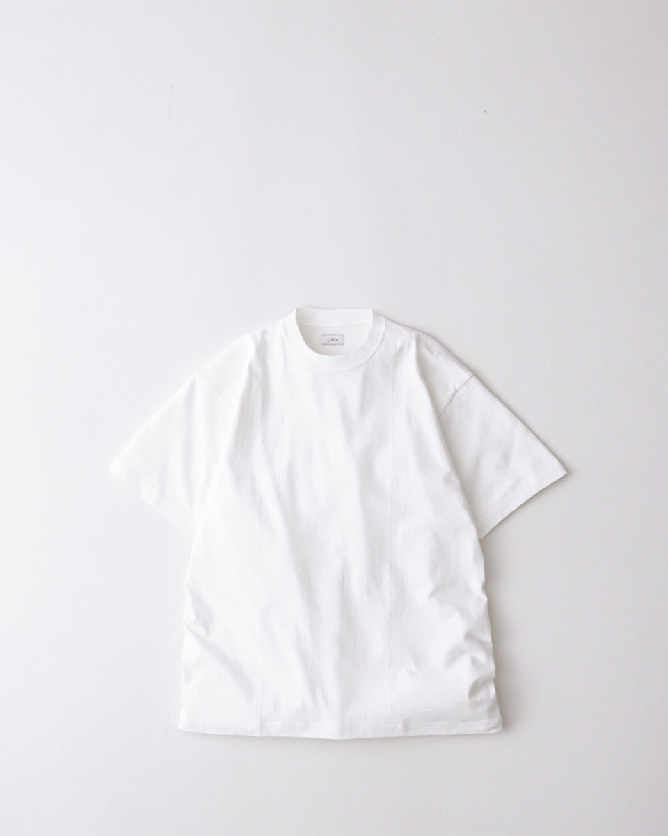 ciota Recycle Cotton T-shirt White×Black CIOTA RECYCLE COTTON 2 PACK T-SHIRT – NCNR ONLINE STORE