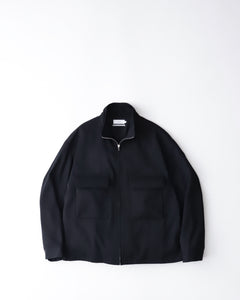 LIGHT DOESKIN STAND COLLAR JACKET