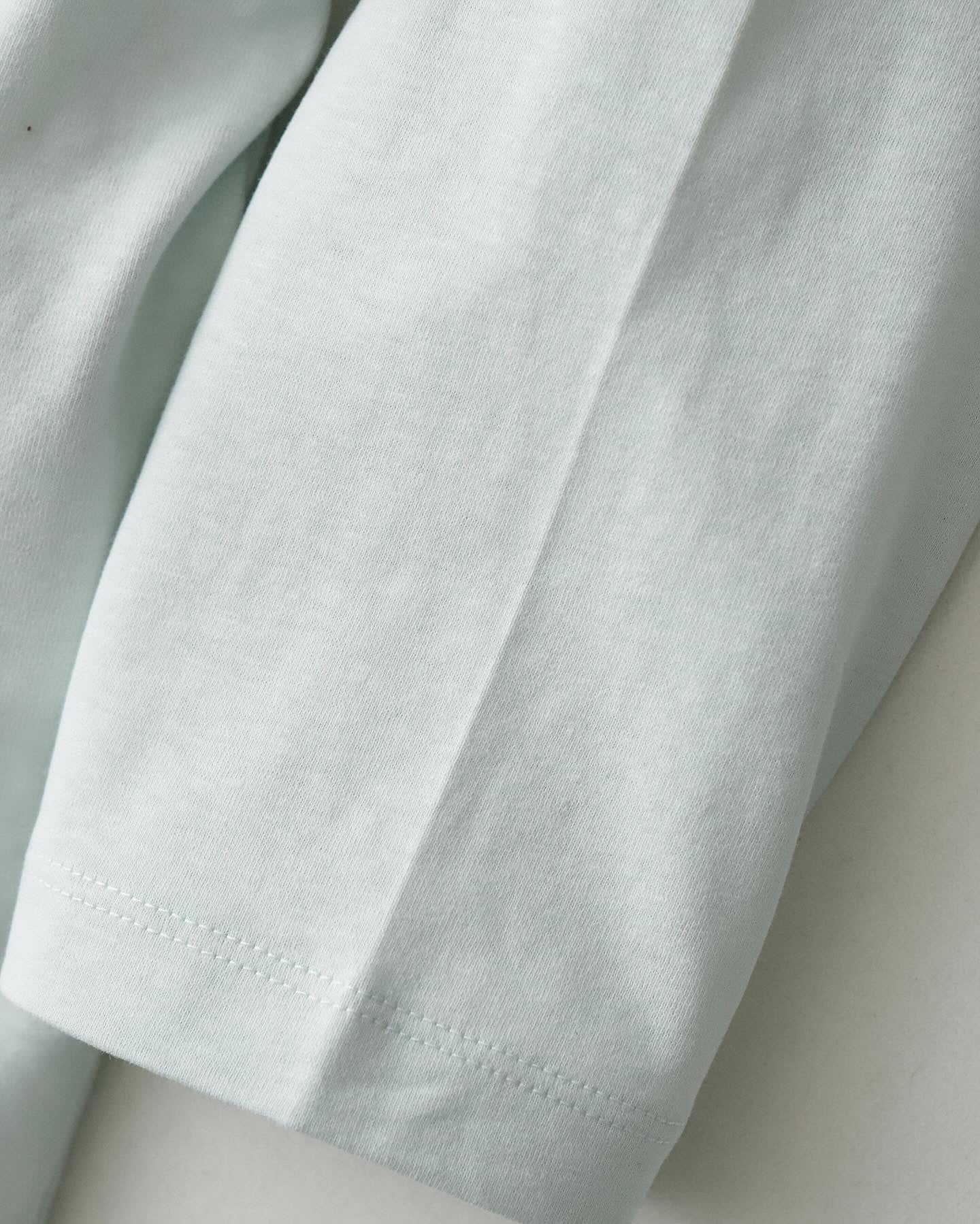 RECYCLED COTTON JERSEY L/S TEE