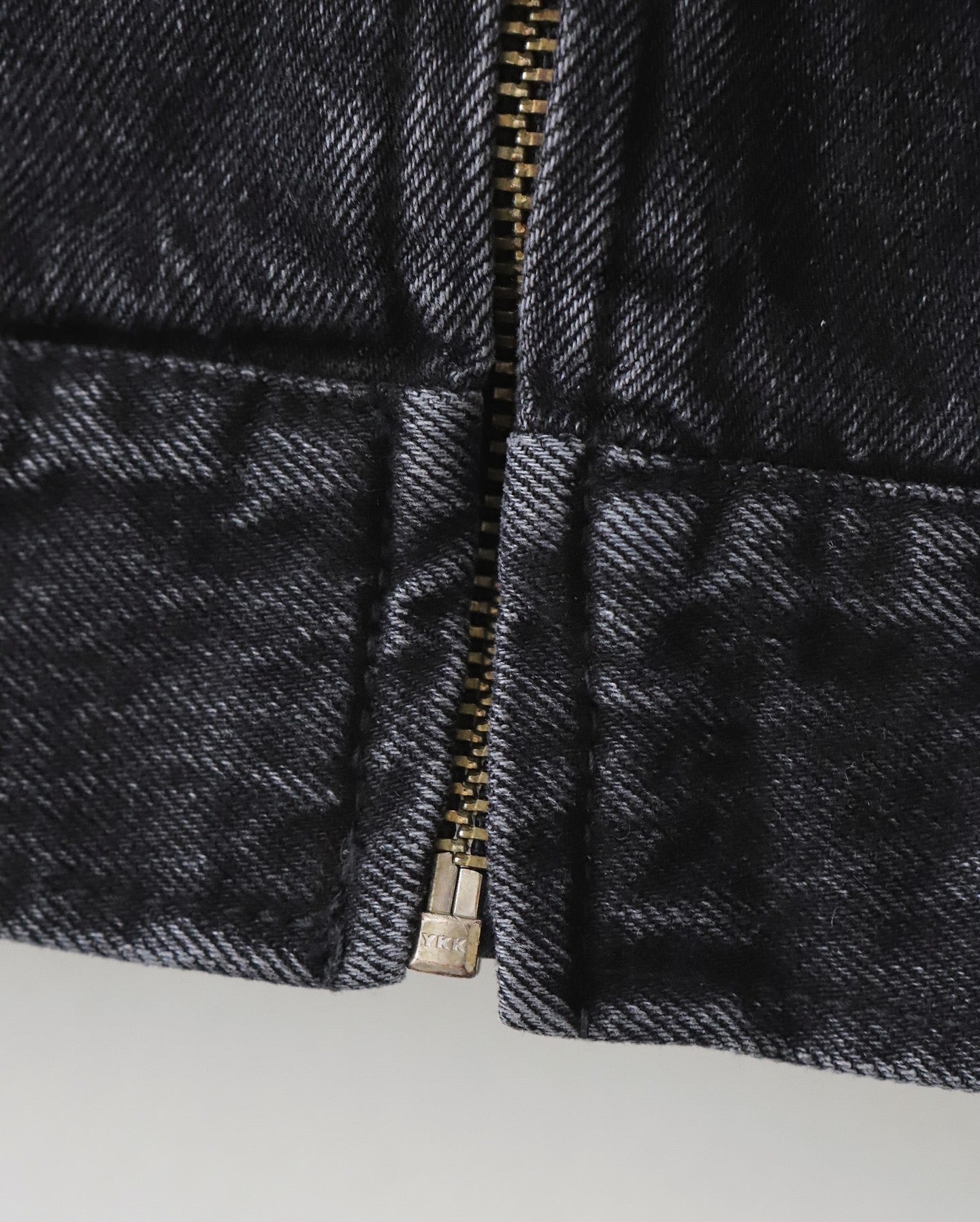 SELVAGE DENIM ZIP JACKET