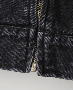 SELVAGE DENIM ZIP JACKET