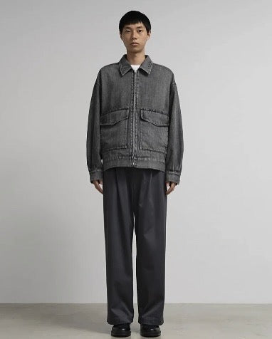 SELVAGE DENIM ZIP JACKET