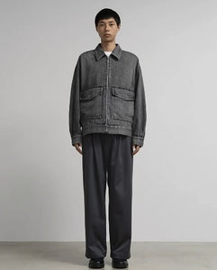 SELVAGE DENIM ZIP JACKET