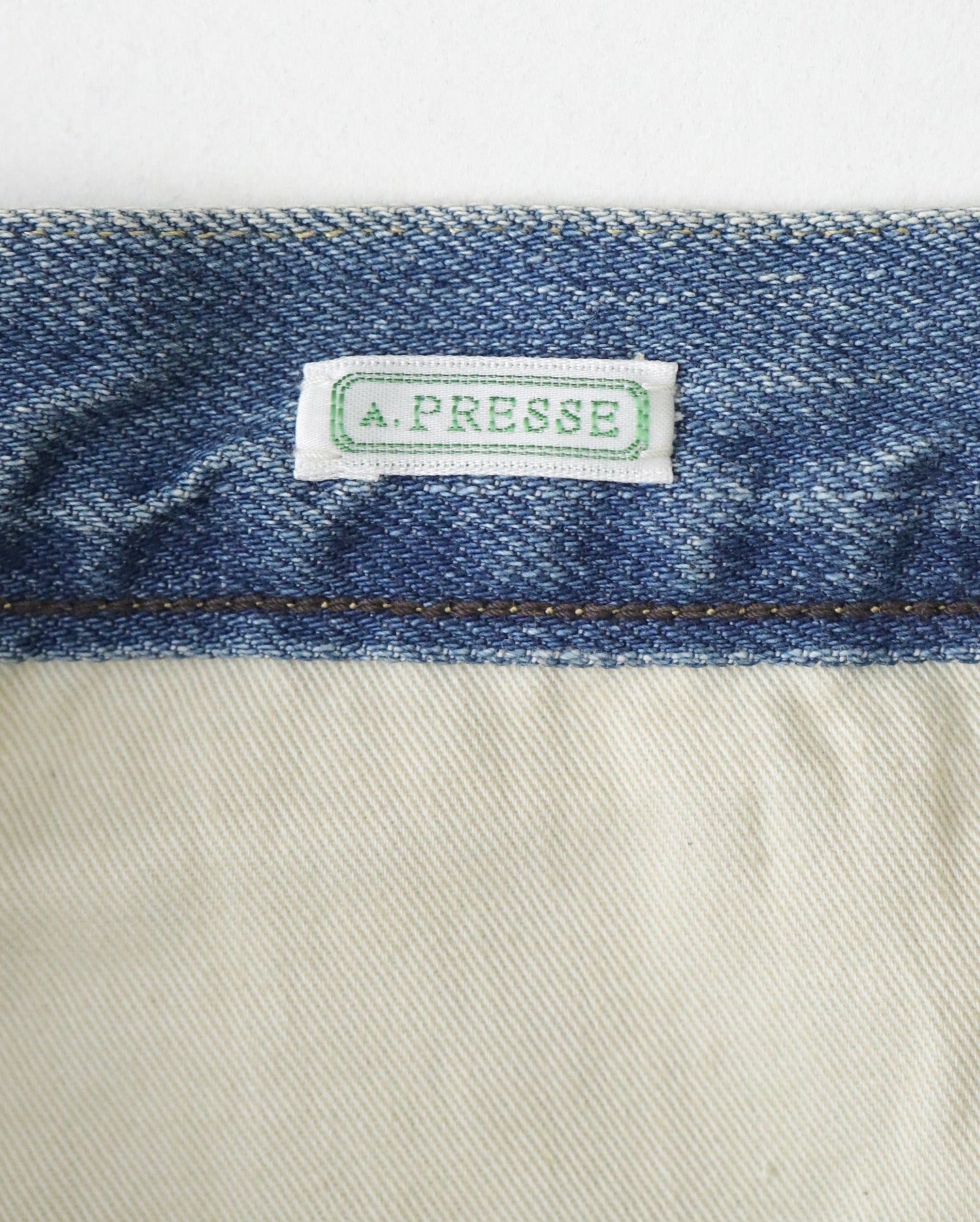 NO.22 WASHED WIDE DENIM PANTS