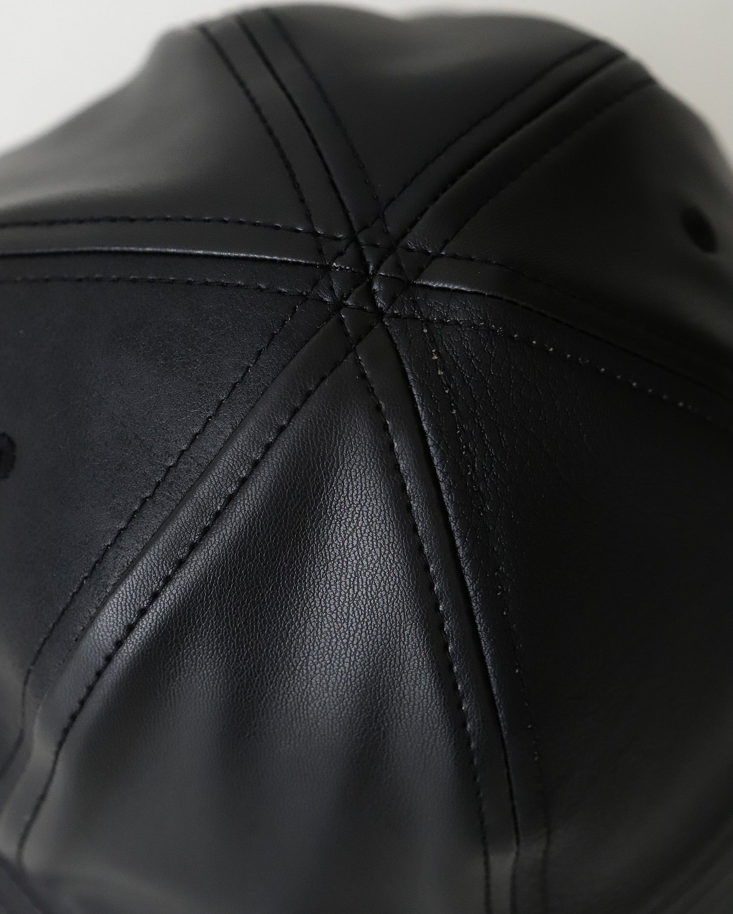 SYNTHETIC LEATHER HAT