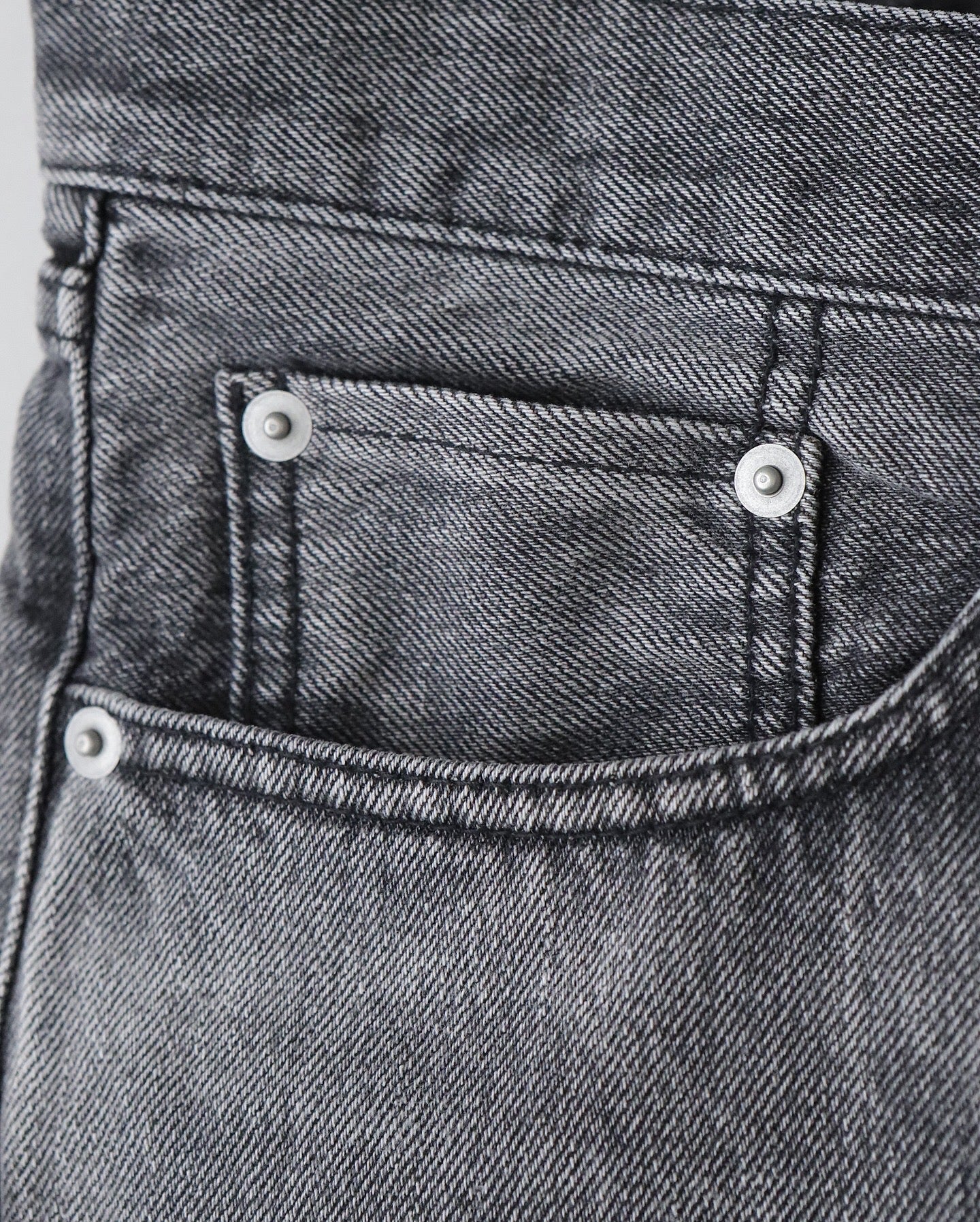 SELVAGE DENIM FIVE POCKET TAPERED PANTS