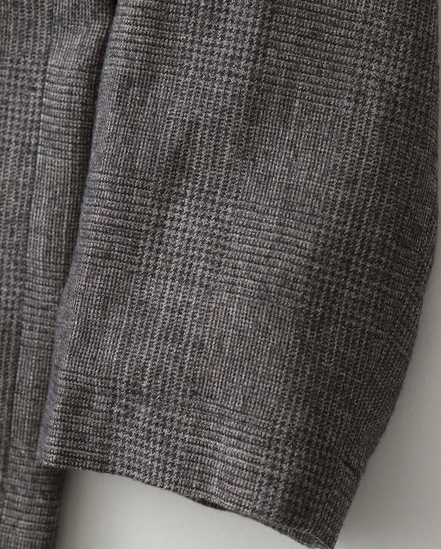 LINEN WOOL TWILL SHIRT JACKET
