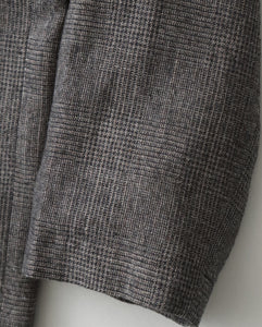 LINEN WOOL TWILL SHIRT JACKET