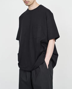 S/S OVERSIZED POCKET TEE