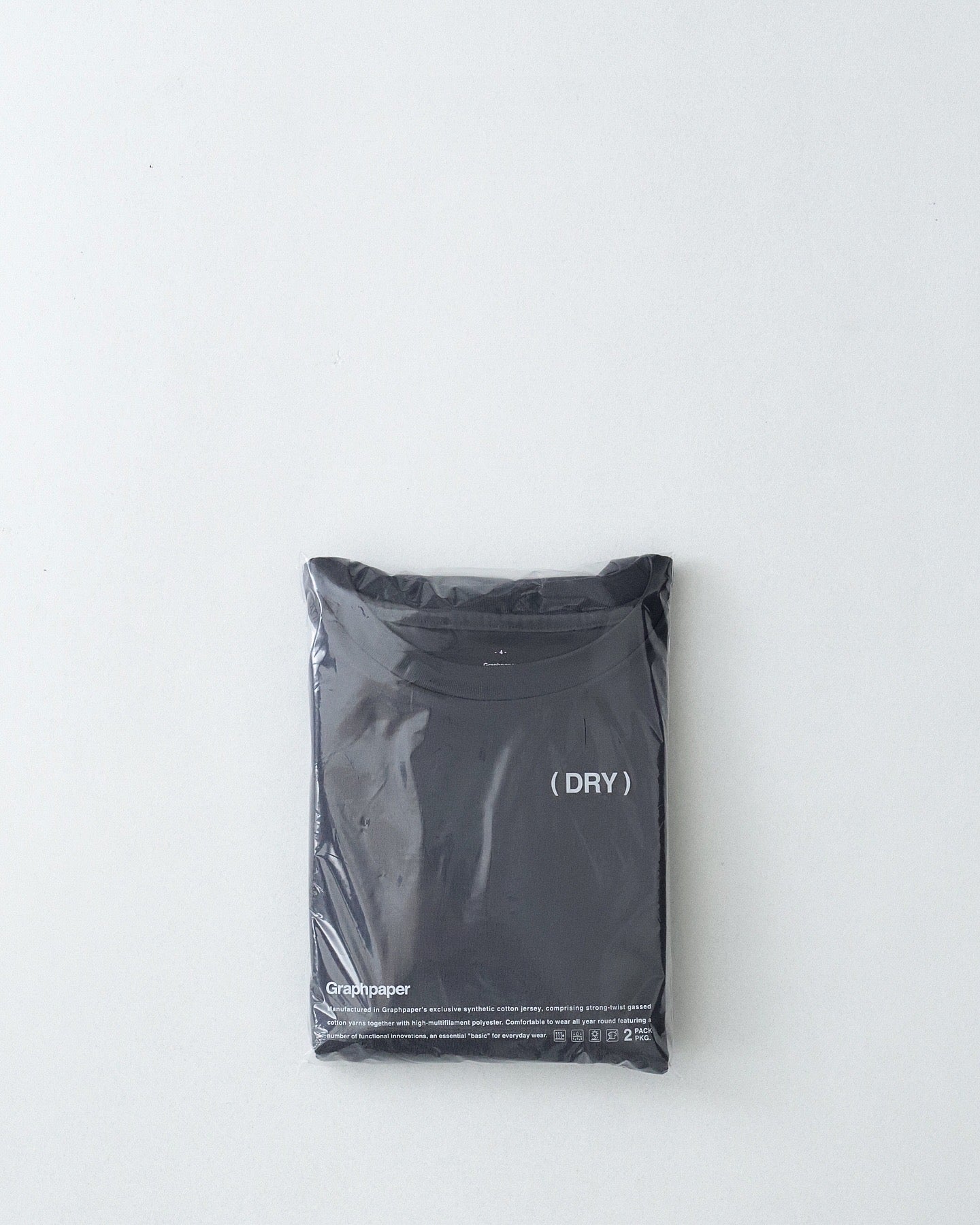 Graphpaper DRY 2-PACK CREW NECK TEE – NCNR ONLINE STORE