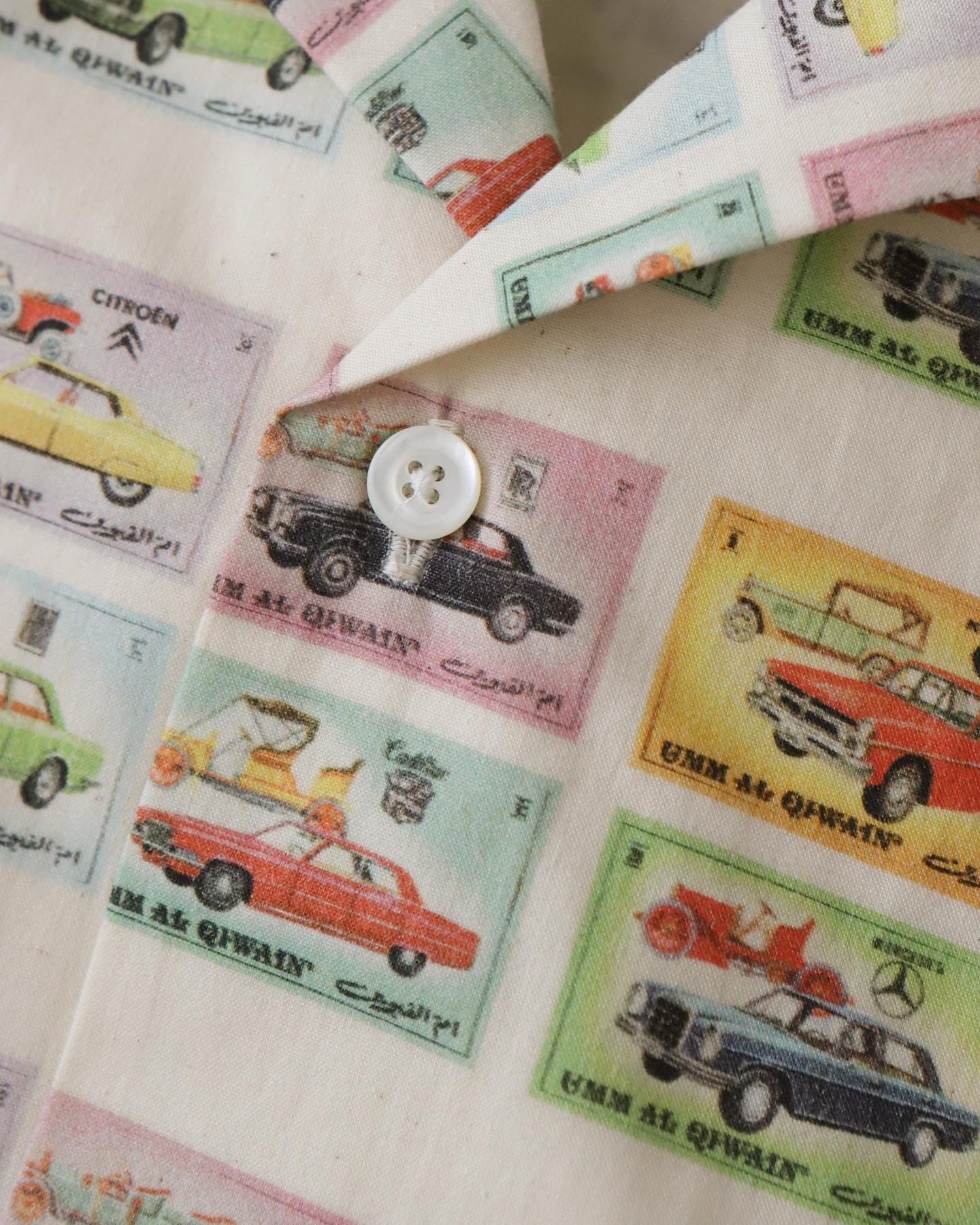 VINTAGE CLASSIC CARS STAMP SHIRT