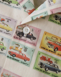 VINTAGE CLASSIC CARS STAMP SHIRT