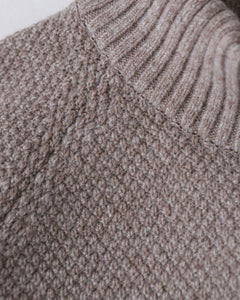 WOOL KANOKO MOCKNECK SWEATER