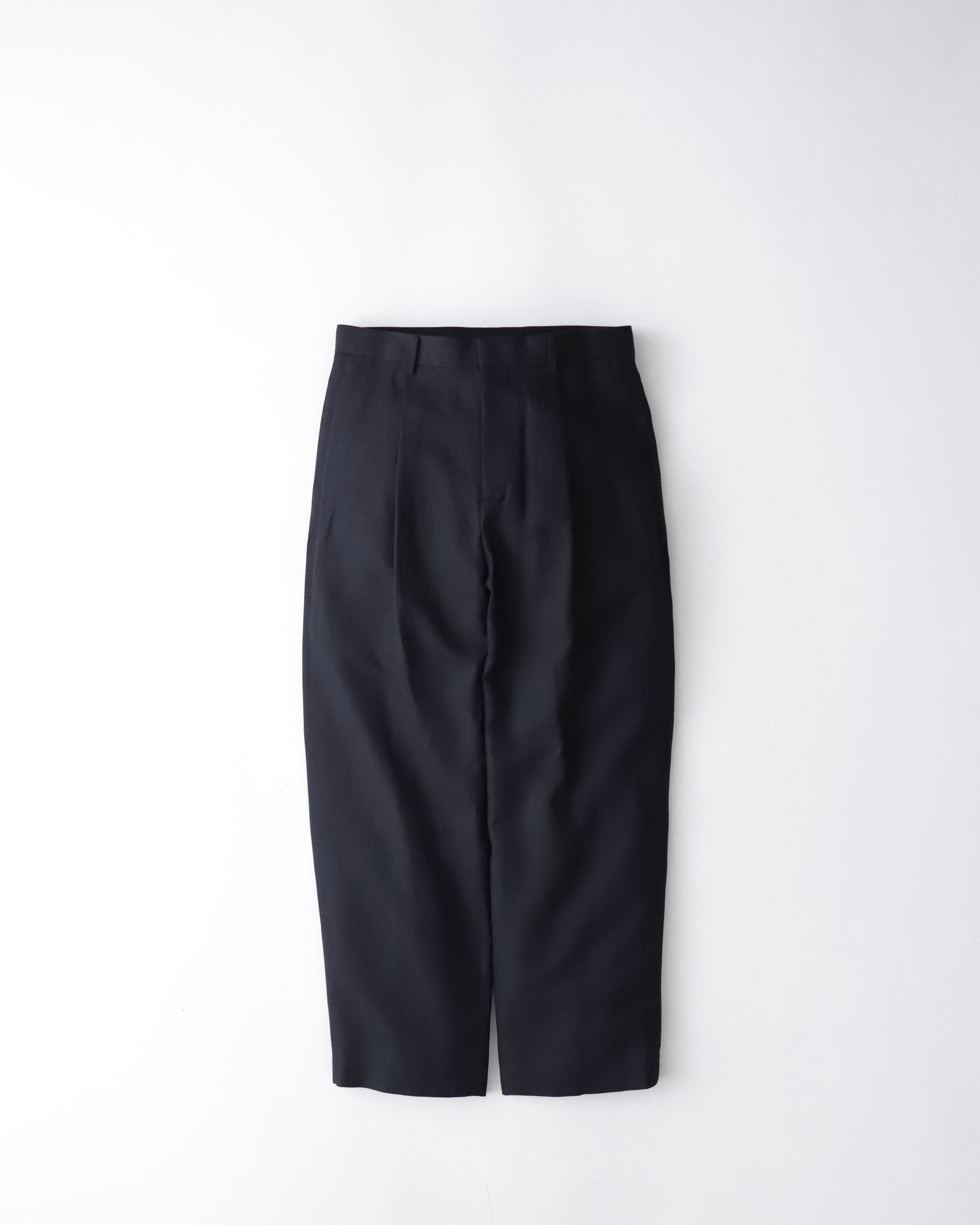 SILK WASHI TWILL WIDE PANTS