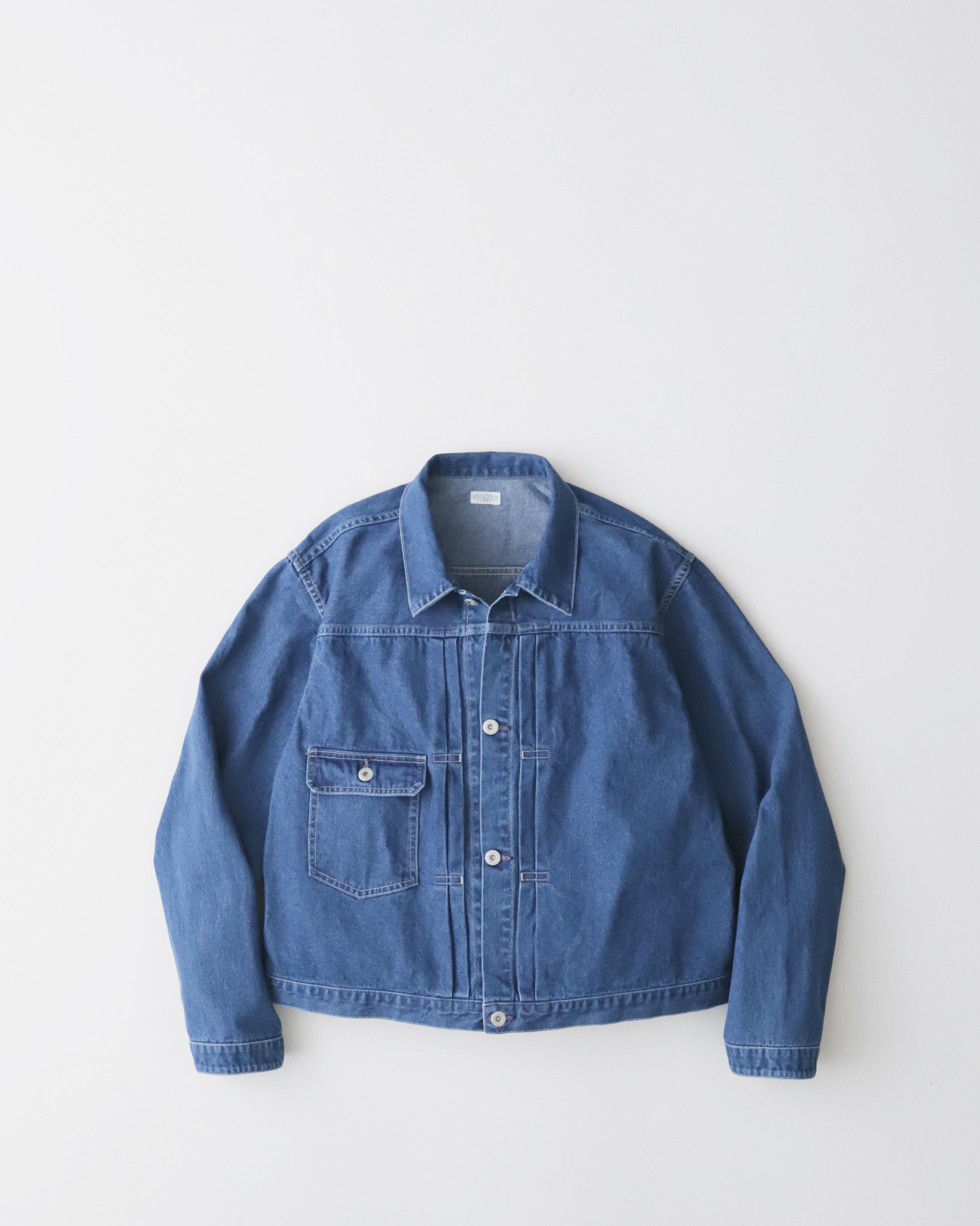 DENIM TRACKER JACKET