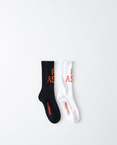 AS×FS 2-PACK SOCKS