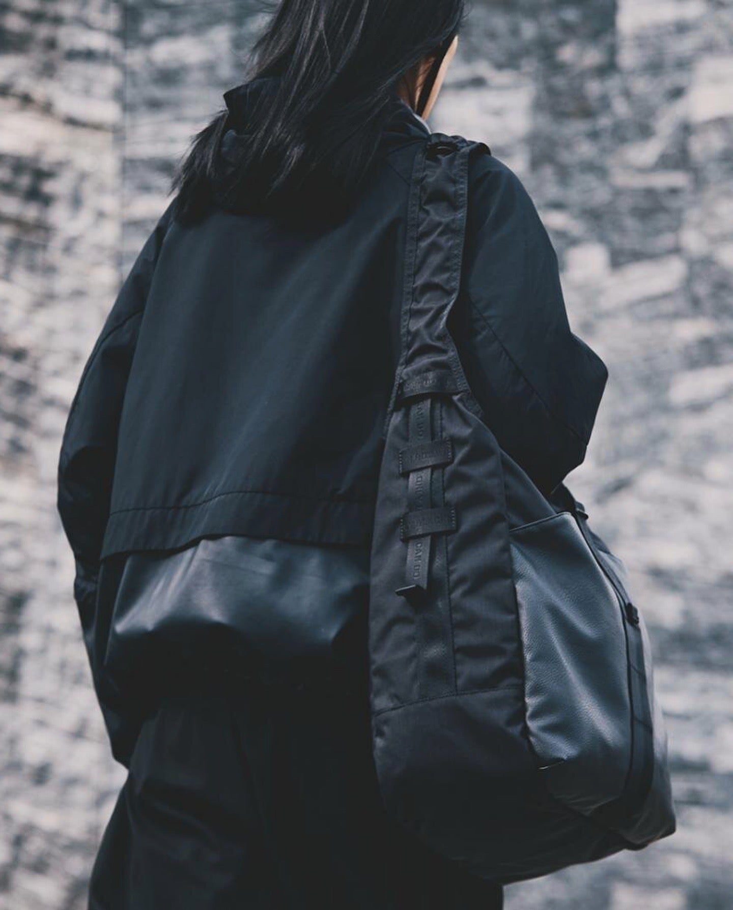 WM×BRIEFING HOBO SHOULDER TALL