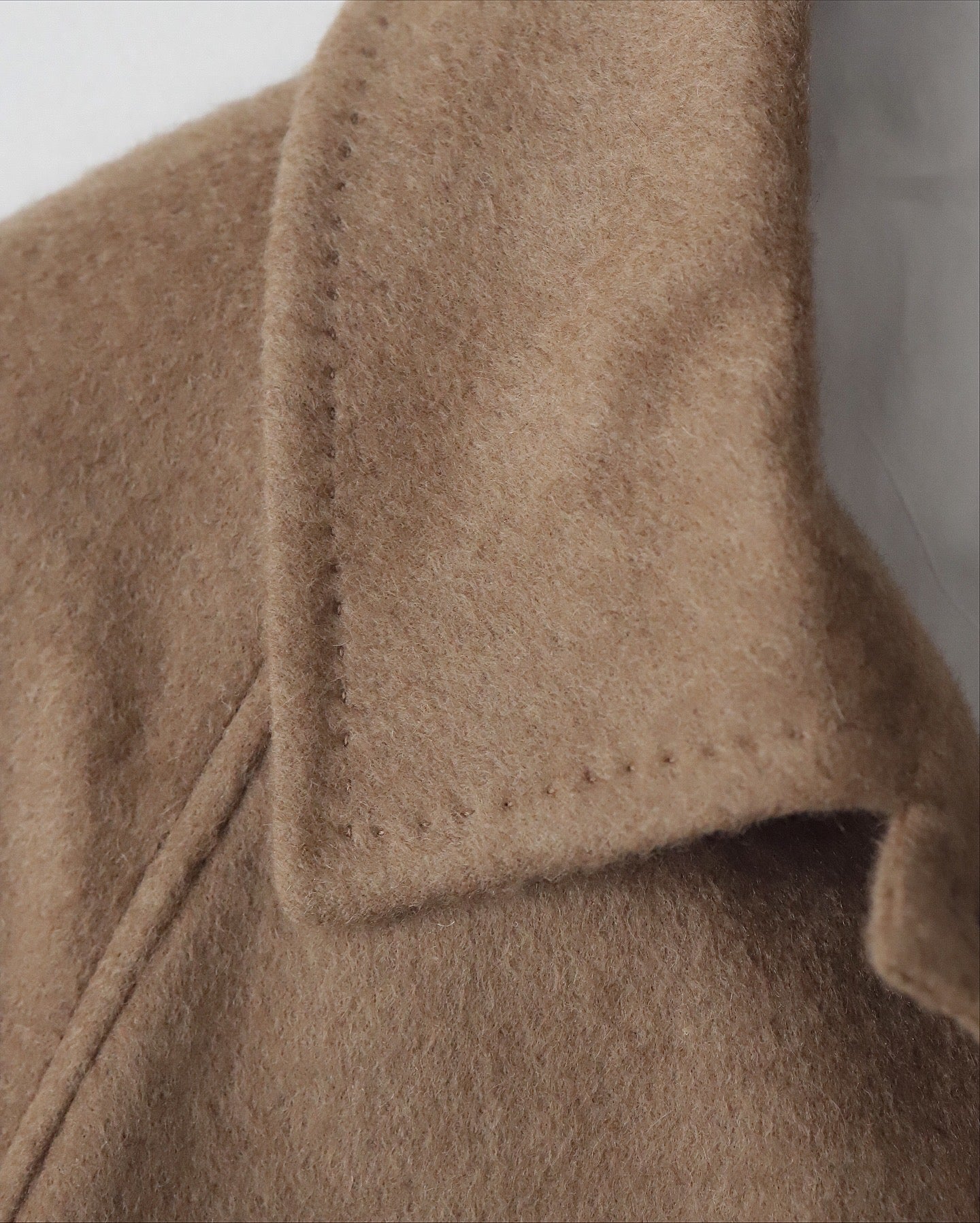 PURE CAMEL BALMACAAN COAT（WOMEN）