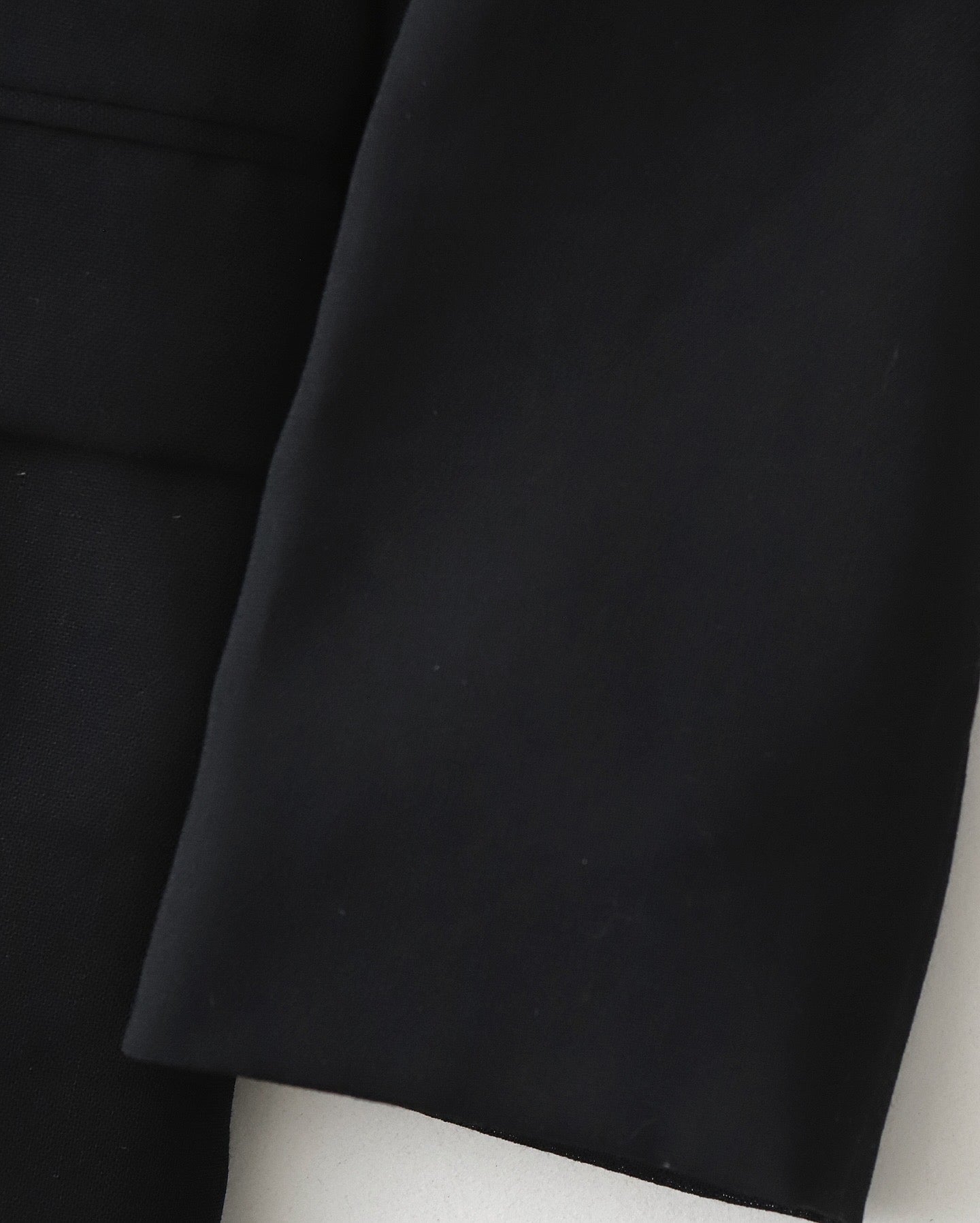 TECHNO WOOL ETERMIN COLLARLESS JACKET（WOMEN）