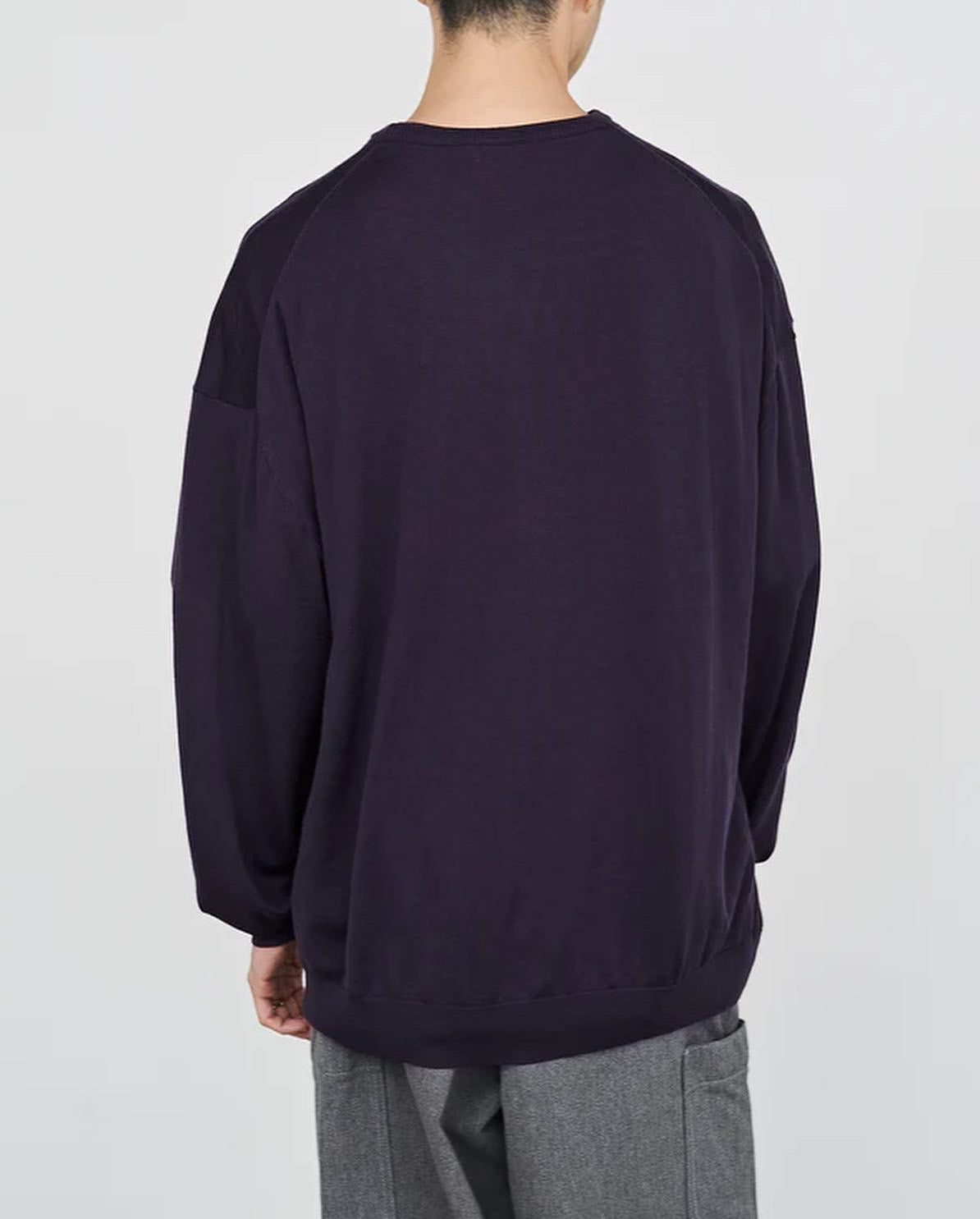 Graphpaper HIGH GAUGE KNIT OVERSIZED CREW NECK – NCNR WEB STORE