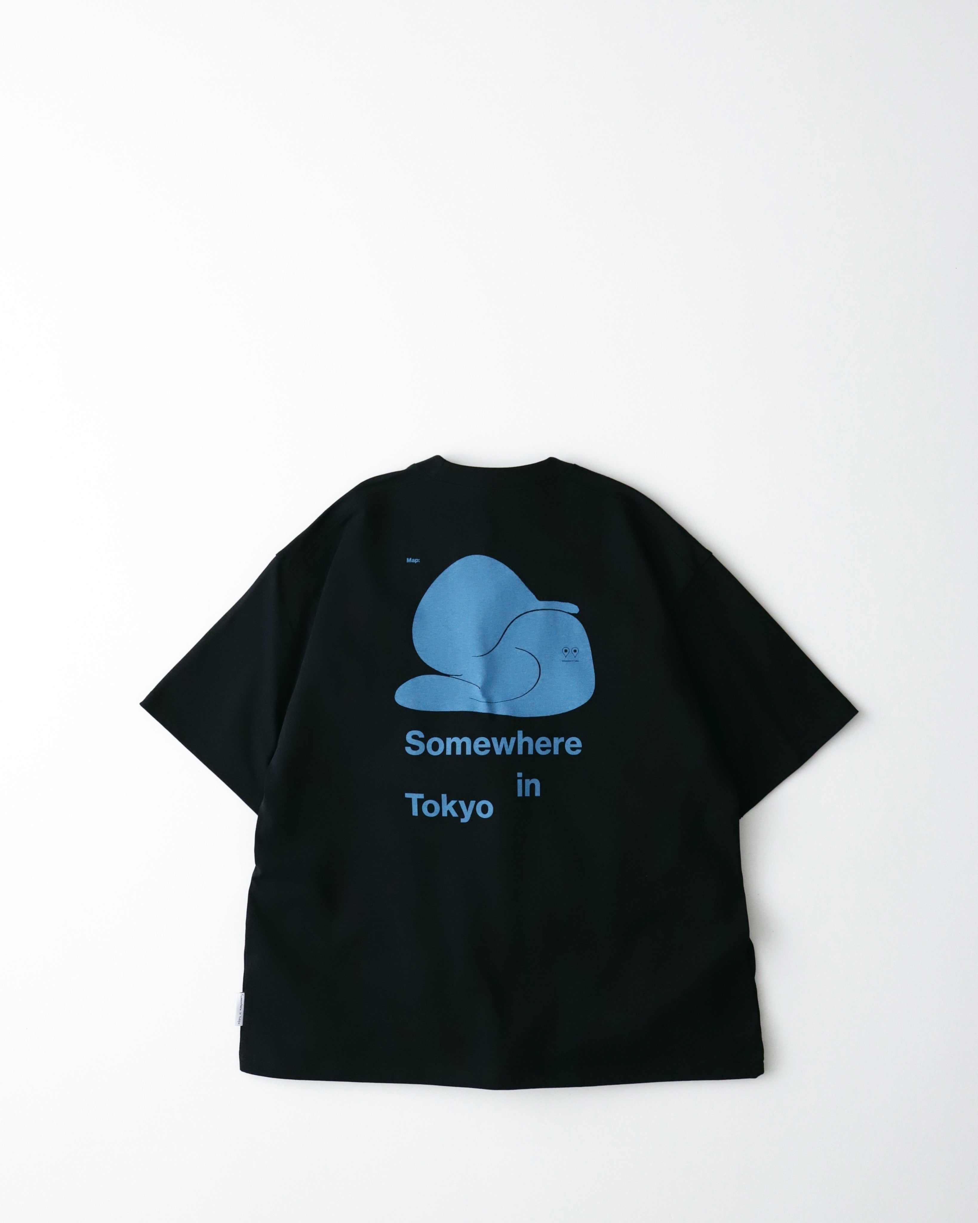 SOMEWHERE MAP TEE / DESIGNED BY KAMIKENE