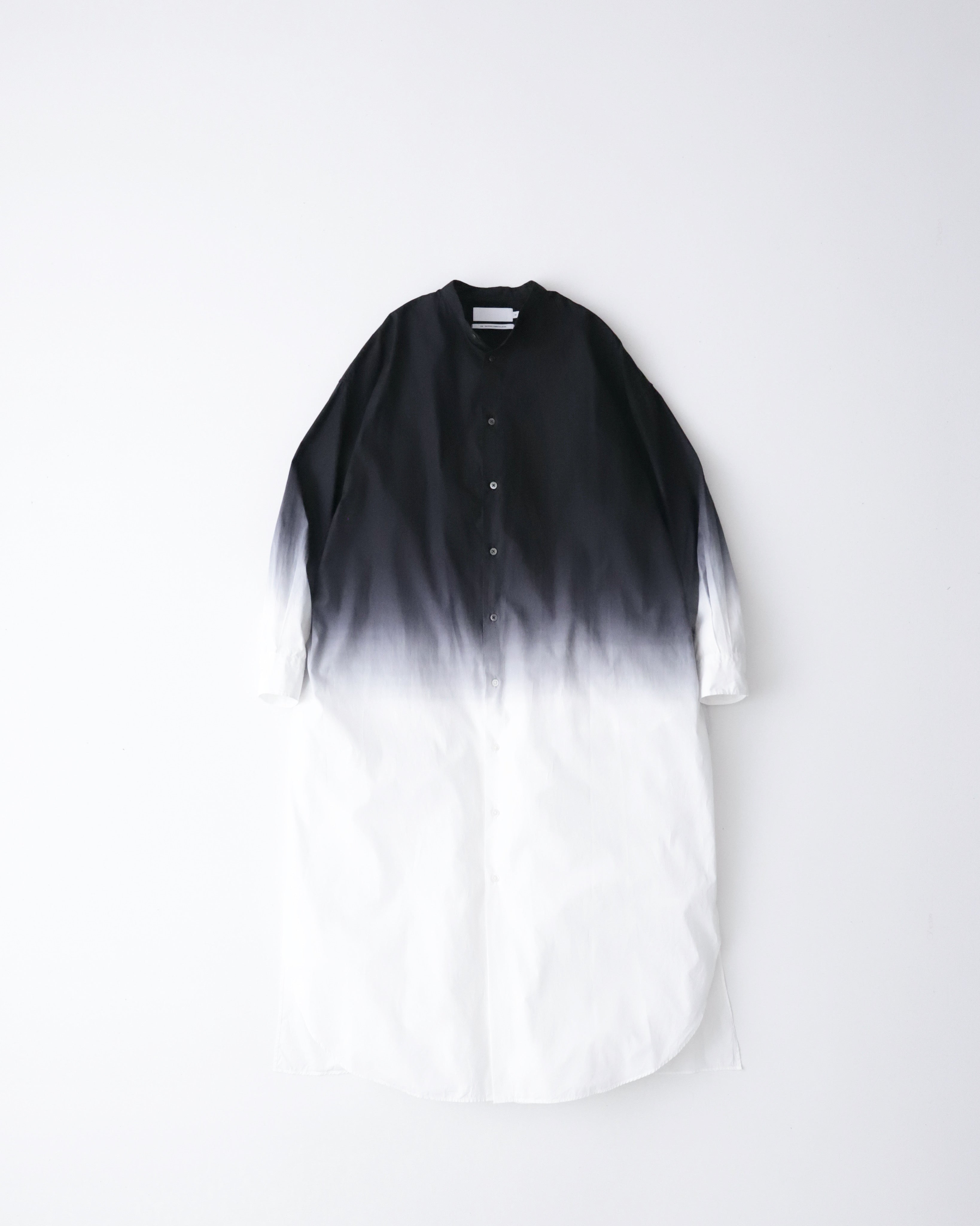 BROAD BAND COLLAR OVERSIZED SHIRT DRESS（WOMEN）