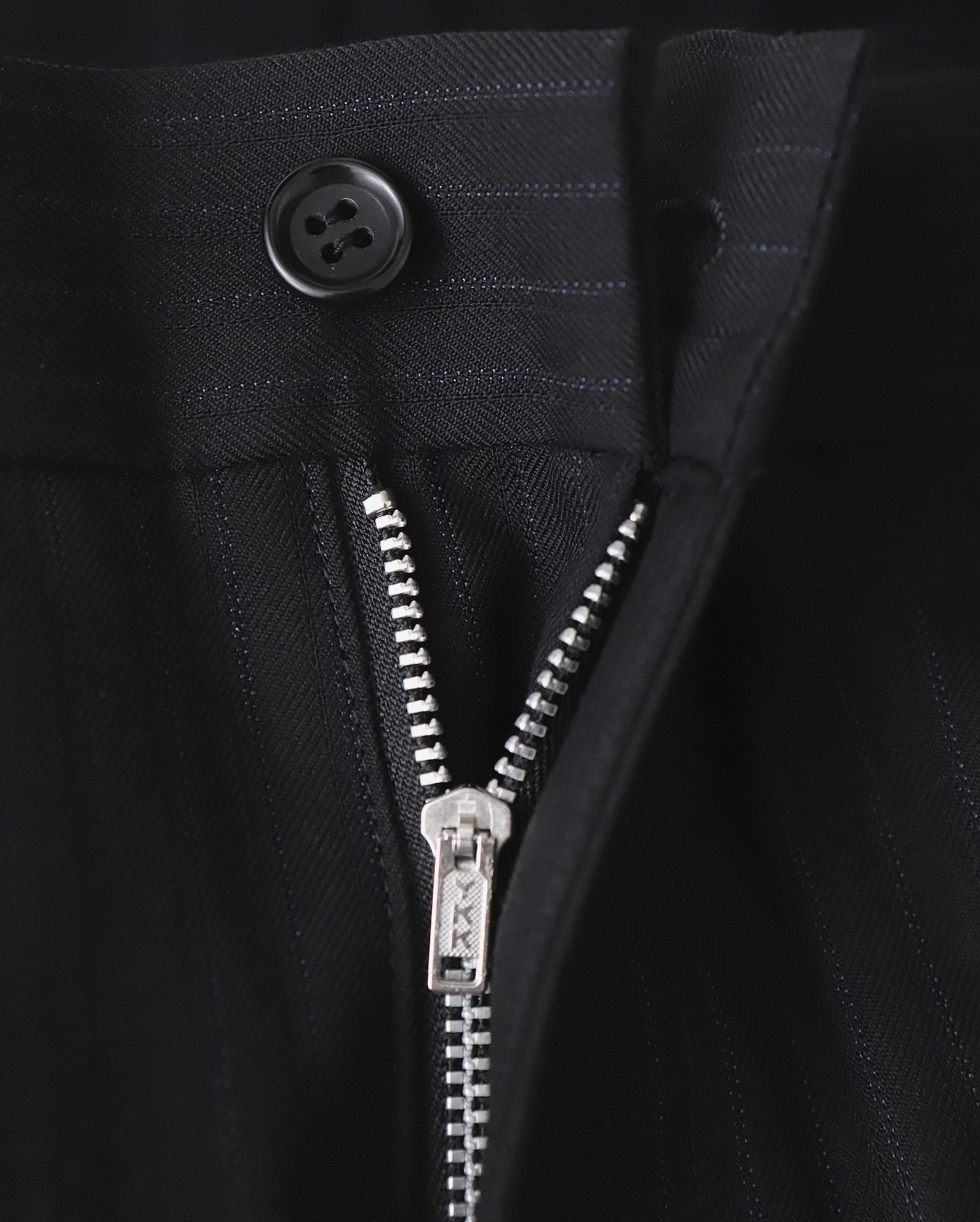 WOOL TWILL STRIPE PANTS