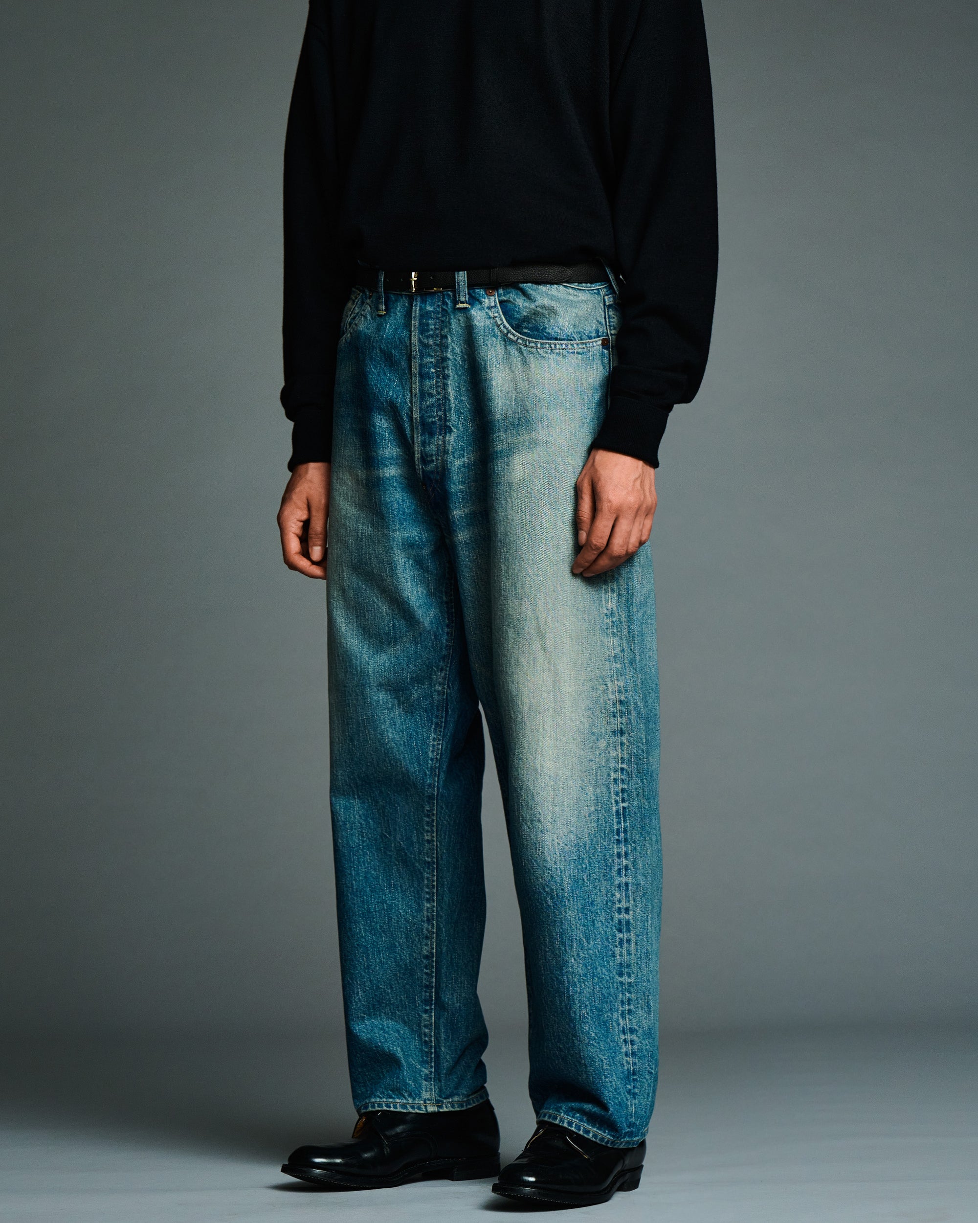 A.PRESSE NO.22 WASHED WIDE DENIM PANTS｜LENGTH 30 – NCNR ONLINE STORE