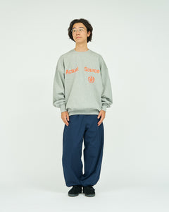 AS×FS LIGHT OZ CREW NECK SWEAT “COLLEGE”