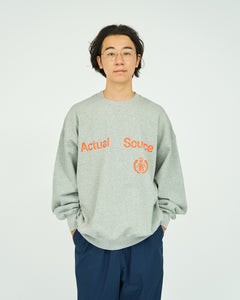 AS×FS LIGHT OZ CREW NECK SWEAT “COLLEGE”