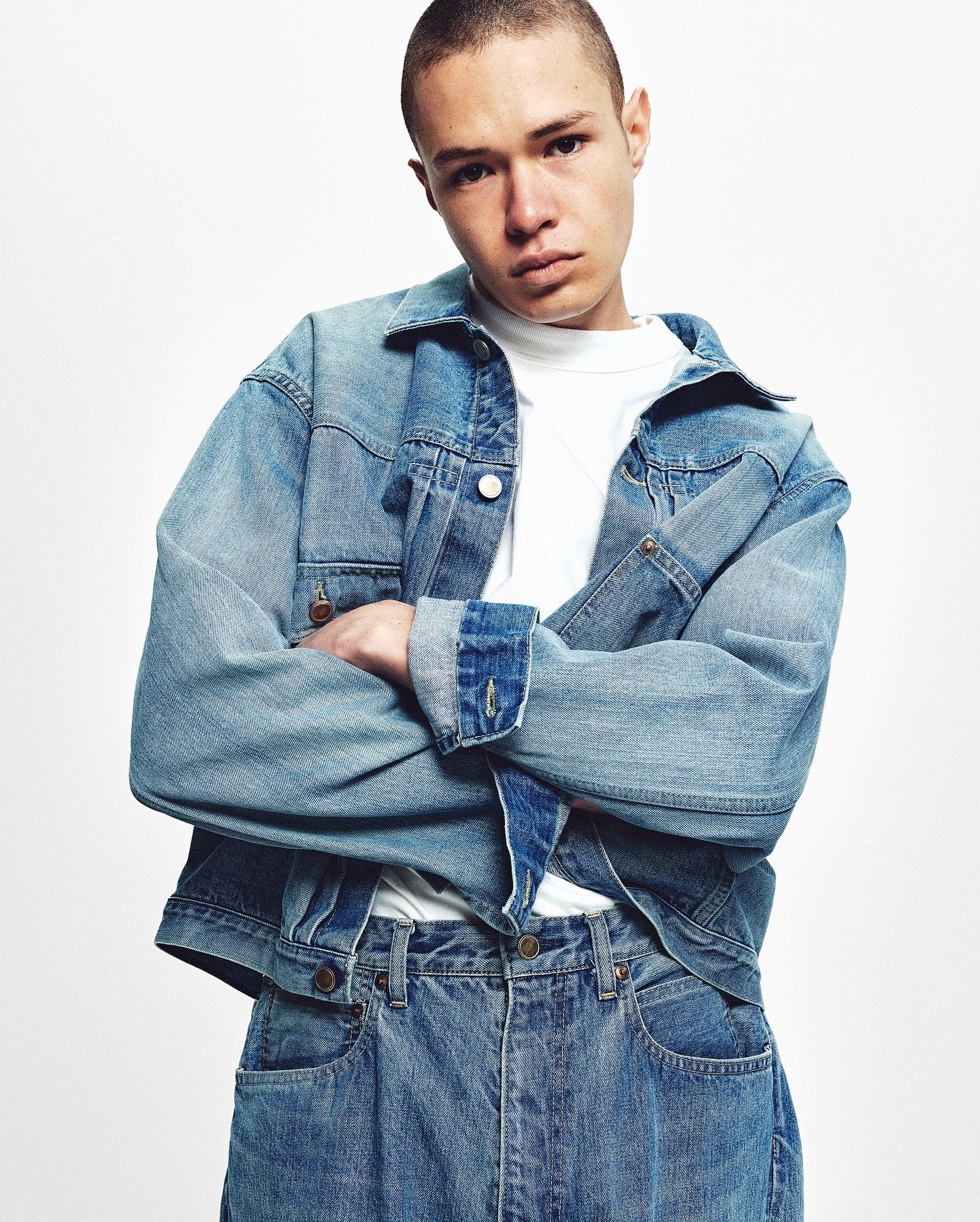 UNLIKELY TIME TRAVEL JEANS WIDE 1977 WASH