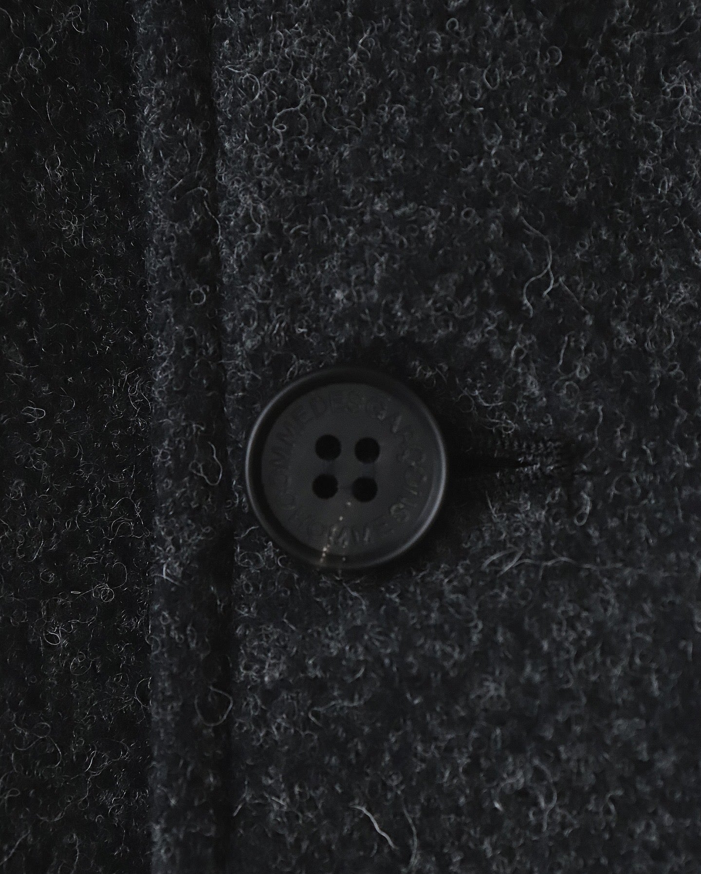 WOOL TWEED HERRINGBONE 3B QUILTED LINING JACKET