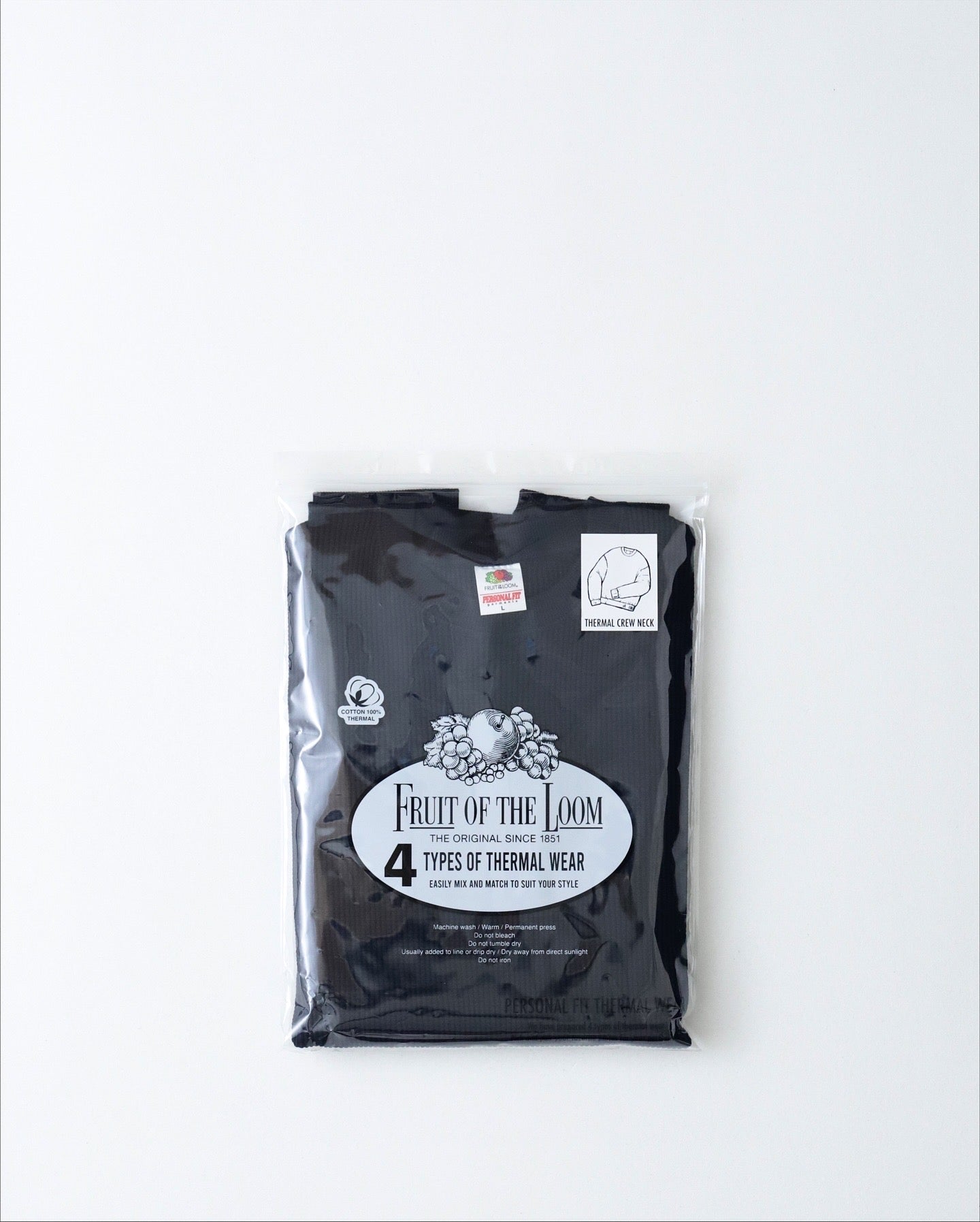 THERMAL CREW NECK｜Fruit of the Loom × 金子恵治