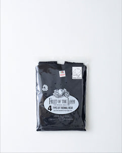 THERMAL CREW NECK｜Fruit of the Loom × 金子恵治