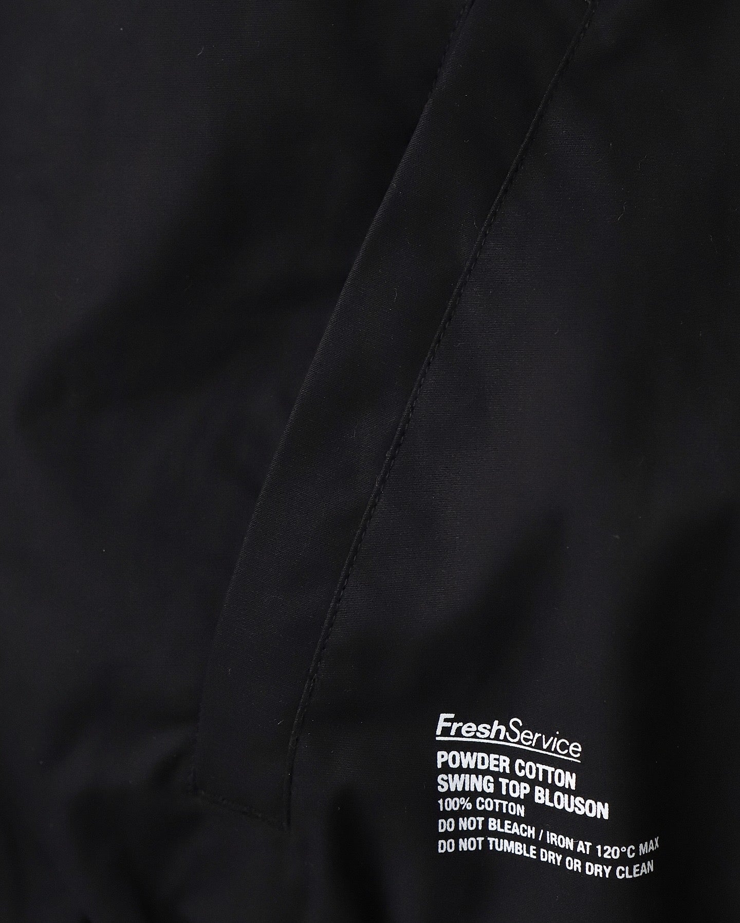 POWDER COTTON SWING TOP BLOUSON