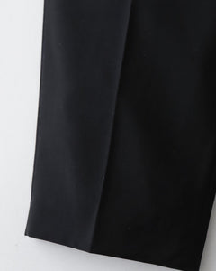 TWO-TUCK WIDE TAPERED PANTS