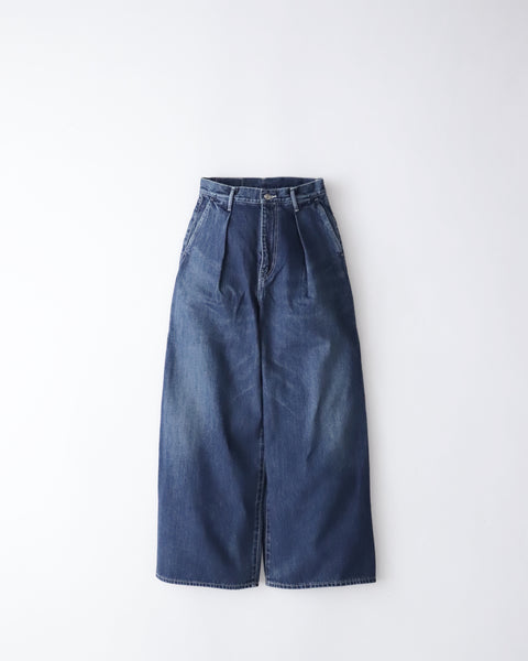 Graphpaper SELVAGE DENIM TWO TUCK WIDE PANTS – NCNR ONLINE STORE