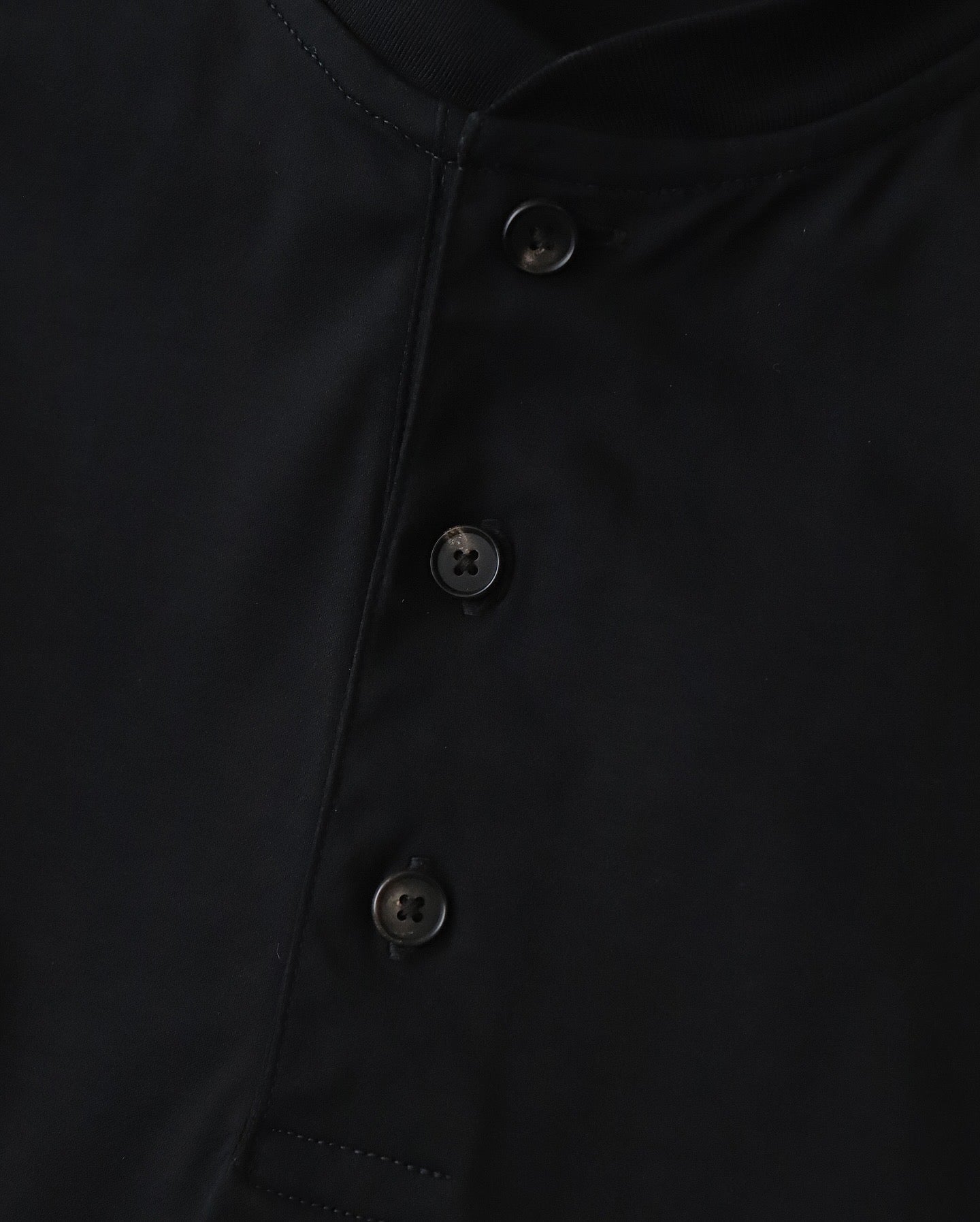 HENLEY NECK T-SHIRTS｜INTERLOCK JERSEY