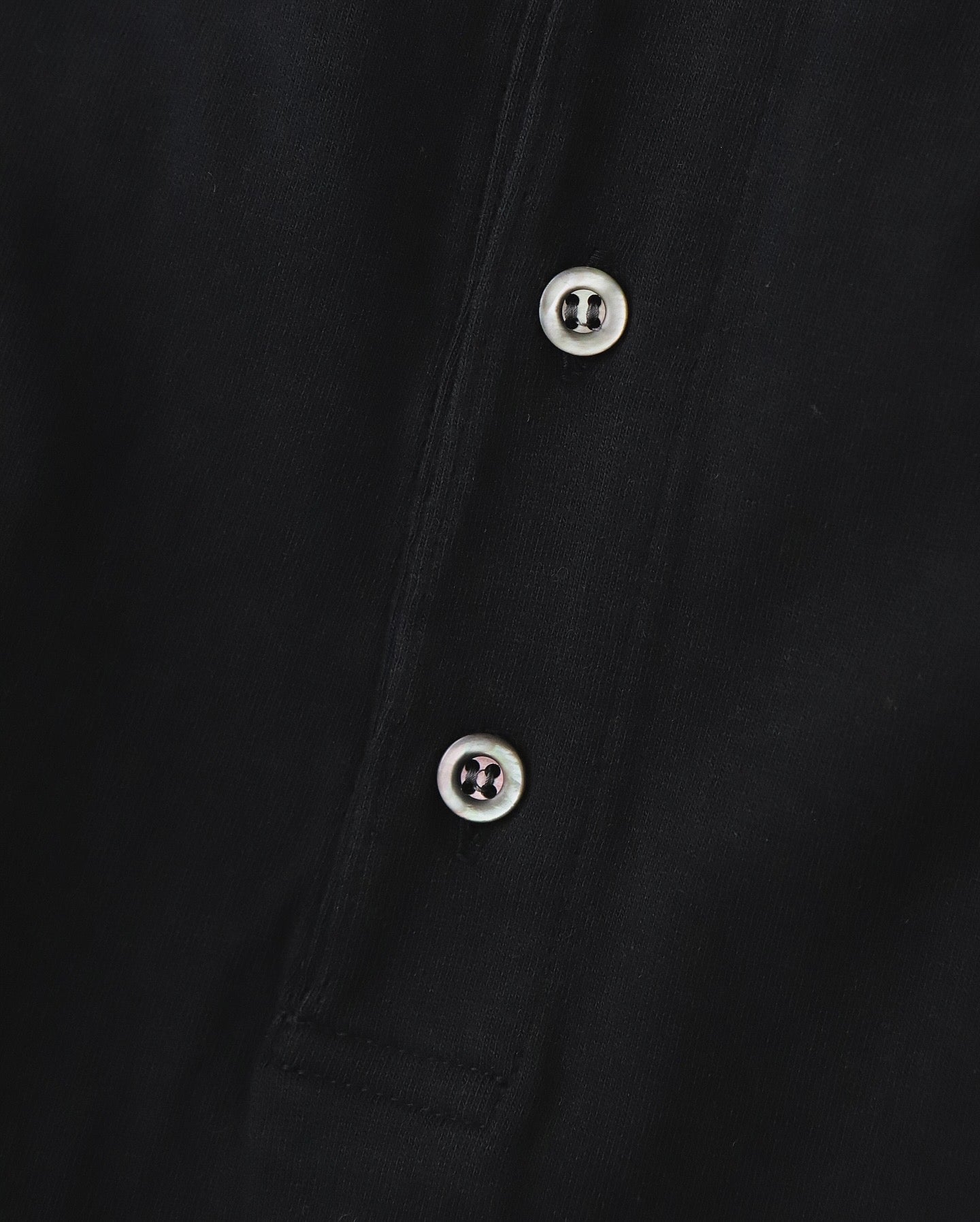 CASHMERE BLEND L/S HENLEY NECK SHIRT