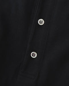 CASHMERE BLEND L/S HENLEY NECK SHIRT