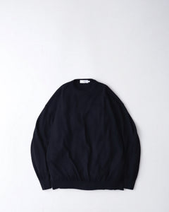 HIGH GAUGE CREW NECK KNIT