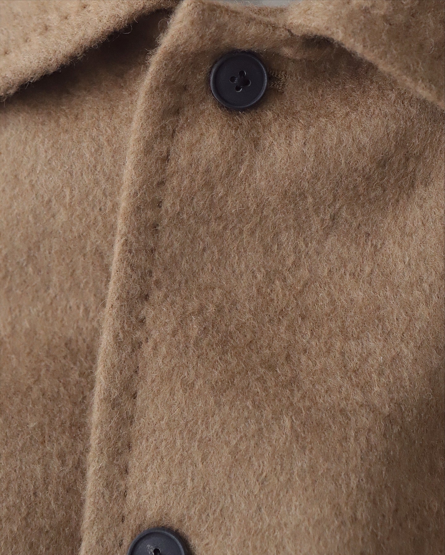 PURE CAMEL BALMACAAN COAT（WOMEN）