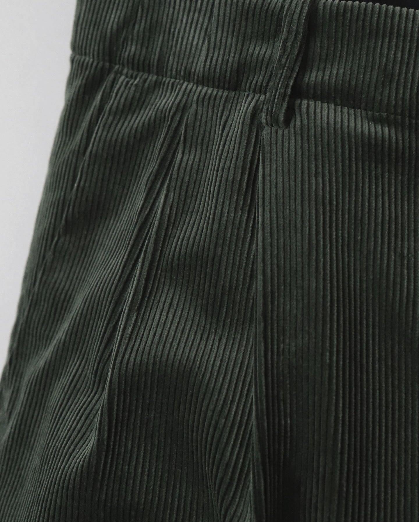 SUVIN CORDUROY WIDE STRAIGHT TROUSERS